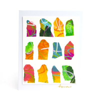 Rip Torn, mixed media card AROS088