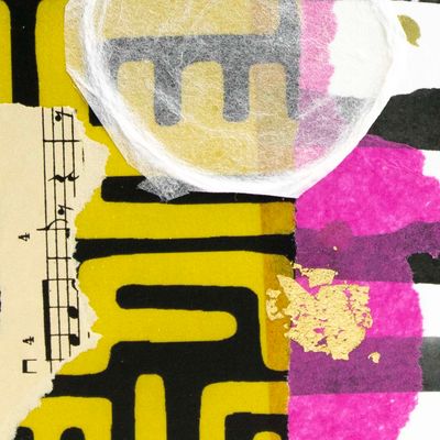 Speak Freely, mixed media card AROS086