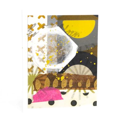Heavy Traffic, mixed media card AROS091
