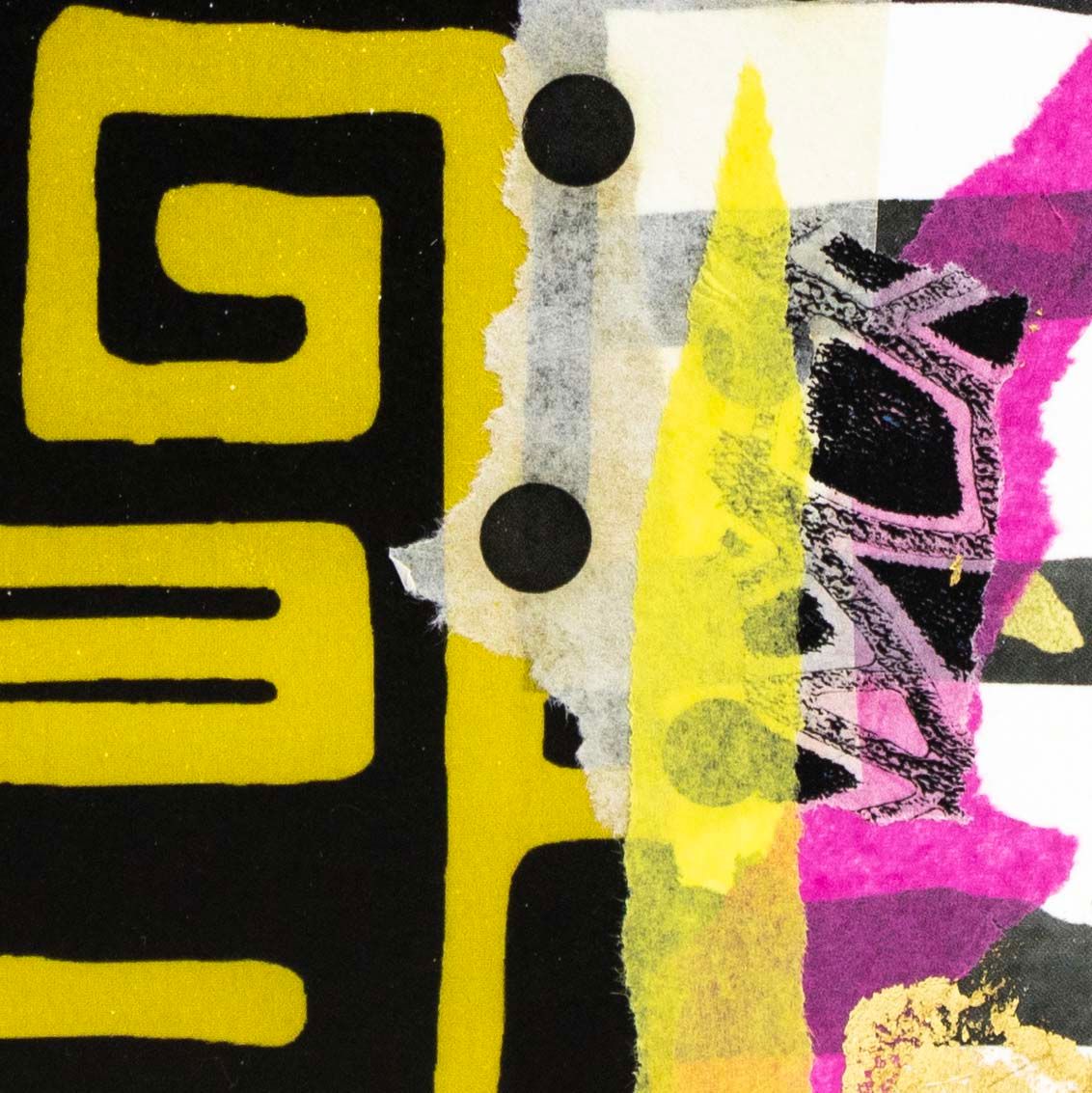 Why Not, mixed media card AROS084