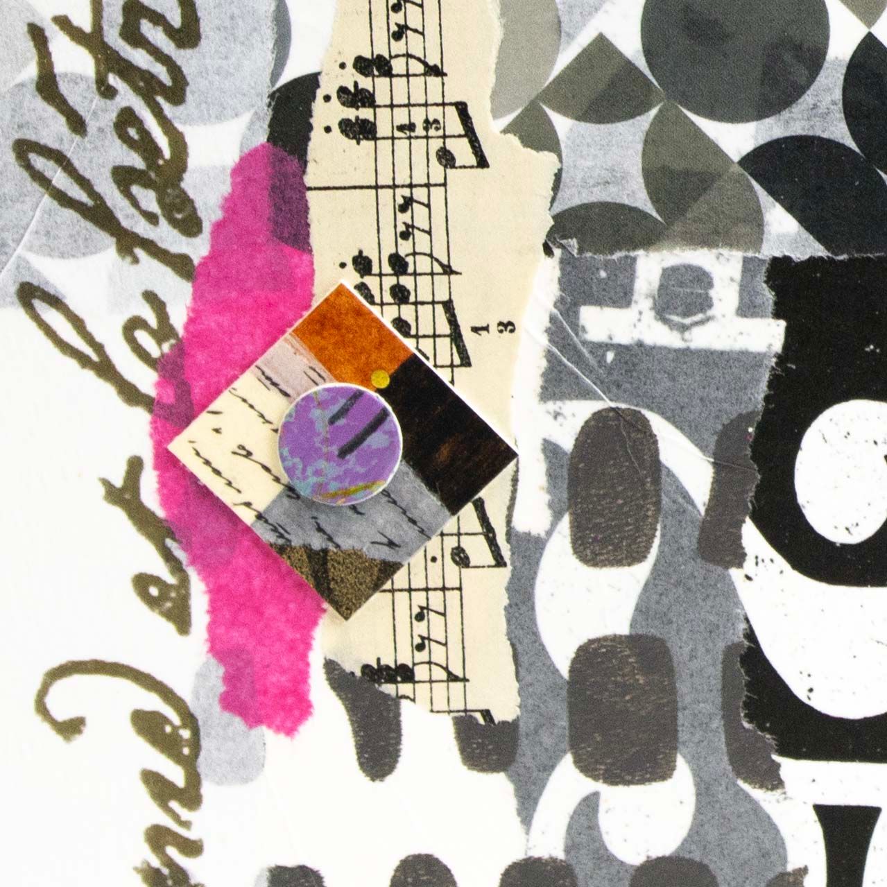 French Connection, mixed media card AROS093