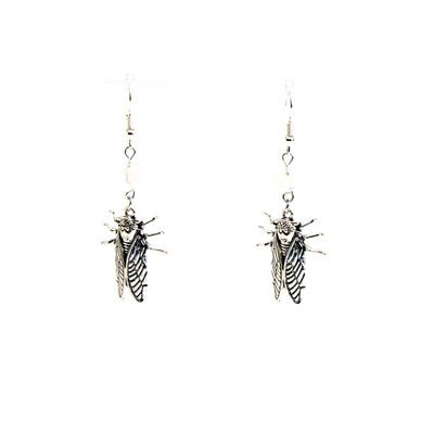 Cicada Pink Stones, earrings LAPR803