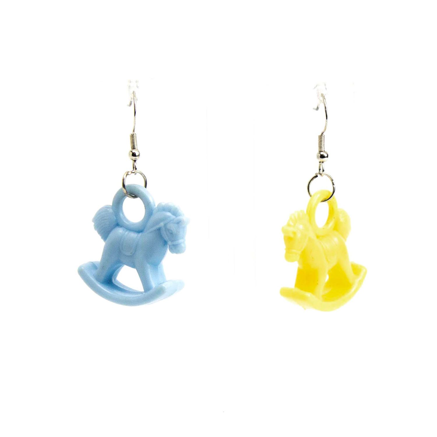 Rockinghorse Blue &amp; Yellow, earrings LAPR809