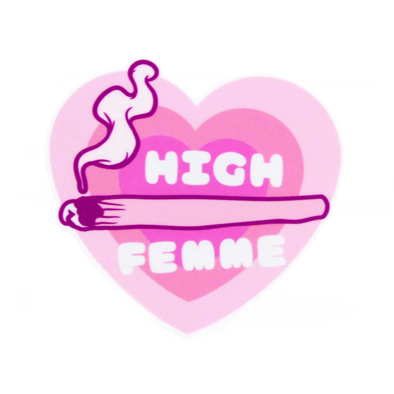 High Femme, sticker LAPR785