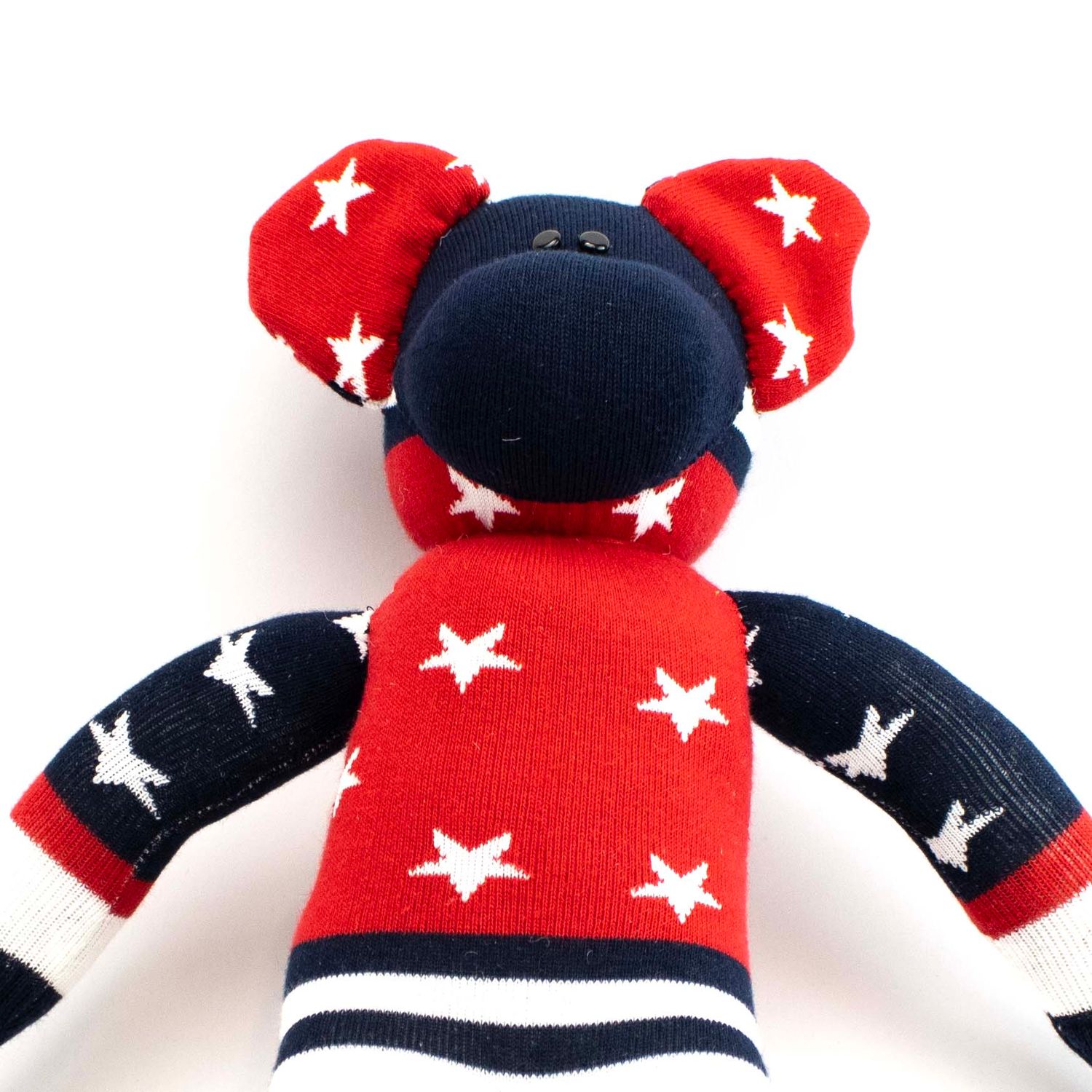 Stars and Stripes, sock monkey GOLE175