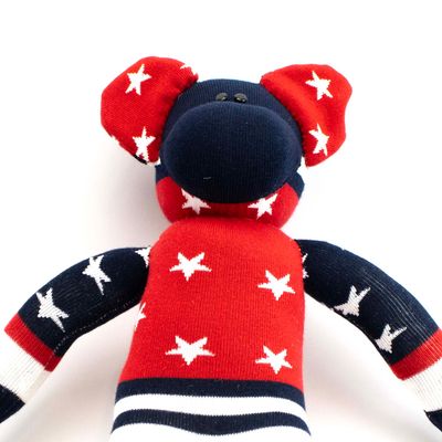 Stars and Stripes, sock monkey GOLE175