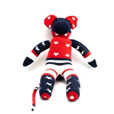 Stars and Stripes, sock monkey GOLE175