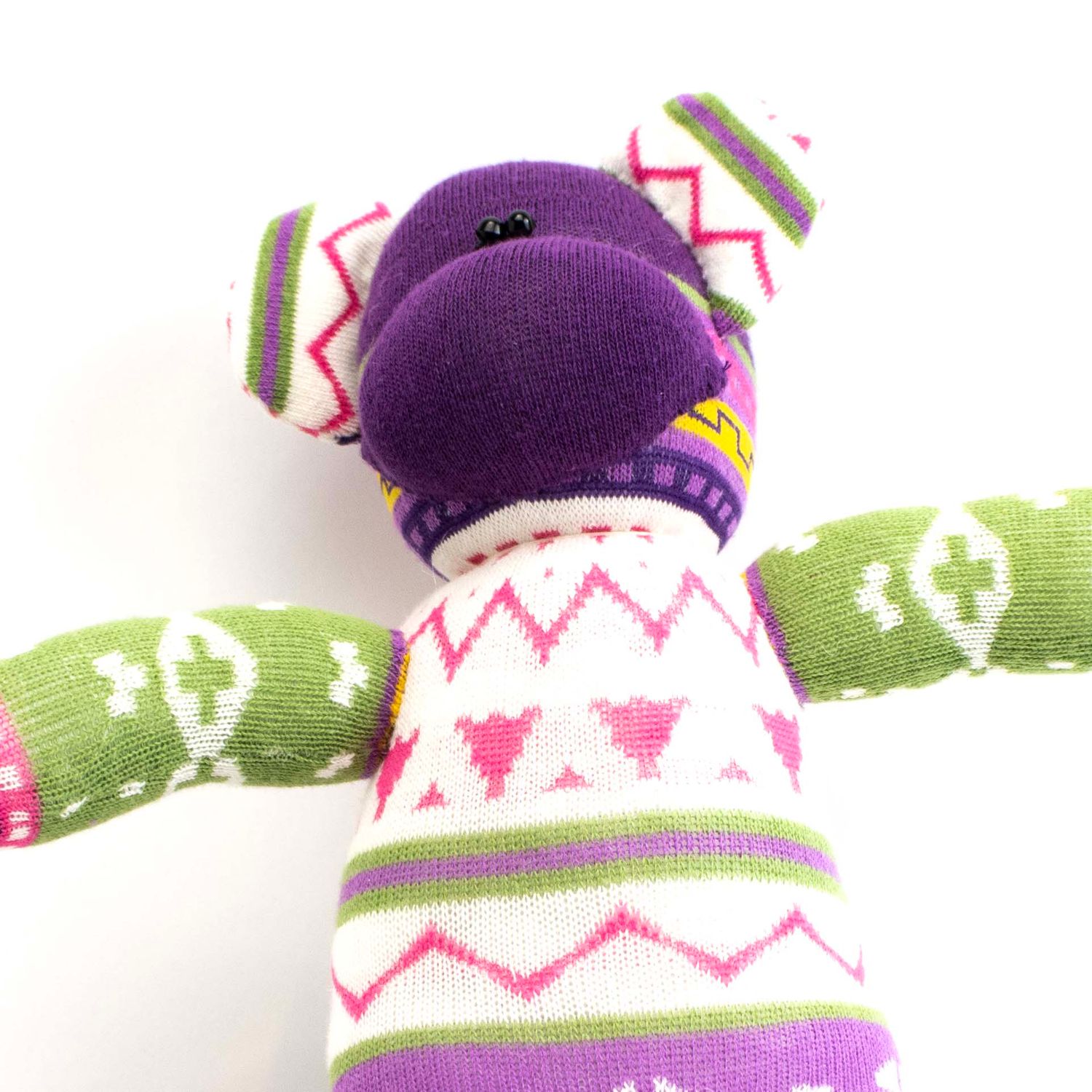 Grandma Knit, sock monkey GOLE182