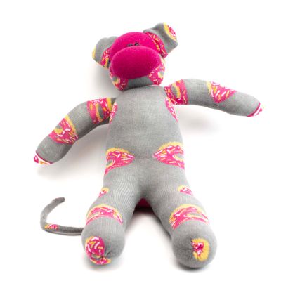 Pink Donuts, sock monkey GOLE181