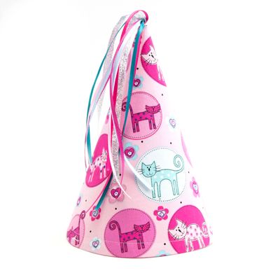 Patch Cats, party hat BOHJ215
