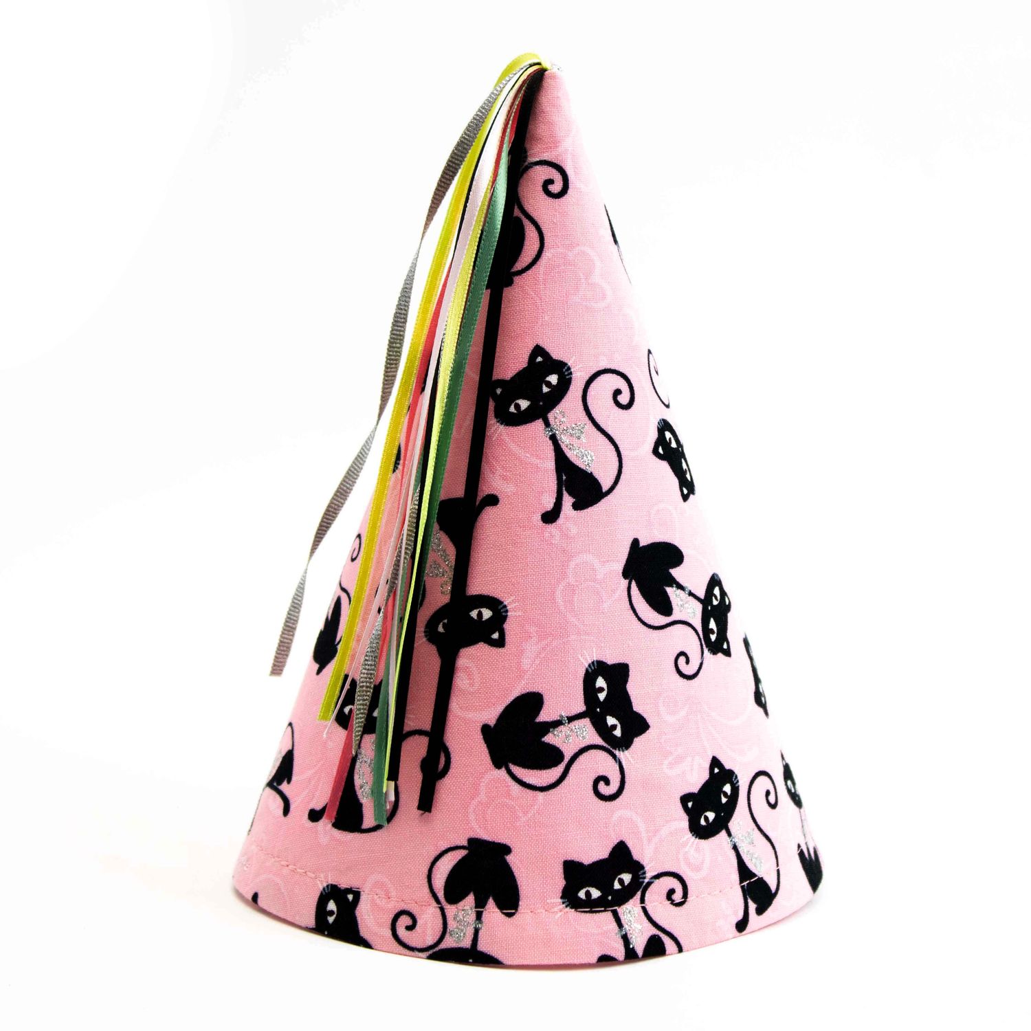 Chic Black Cats, party hat BOHJ198