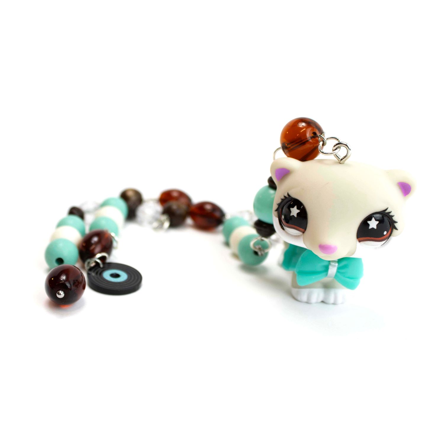 Ferret, LPS keychain (451) JOHR22