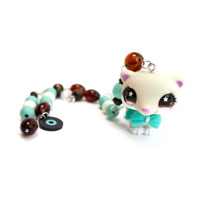 Ferret, LPS keychain (451) JOHR22