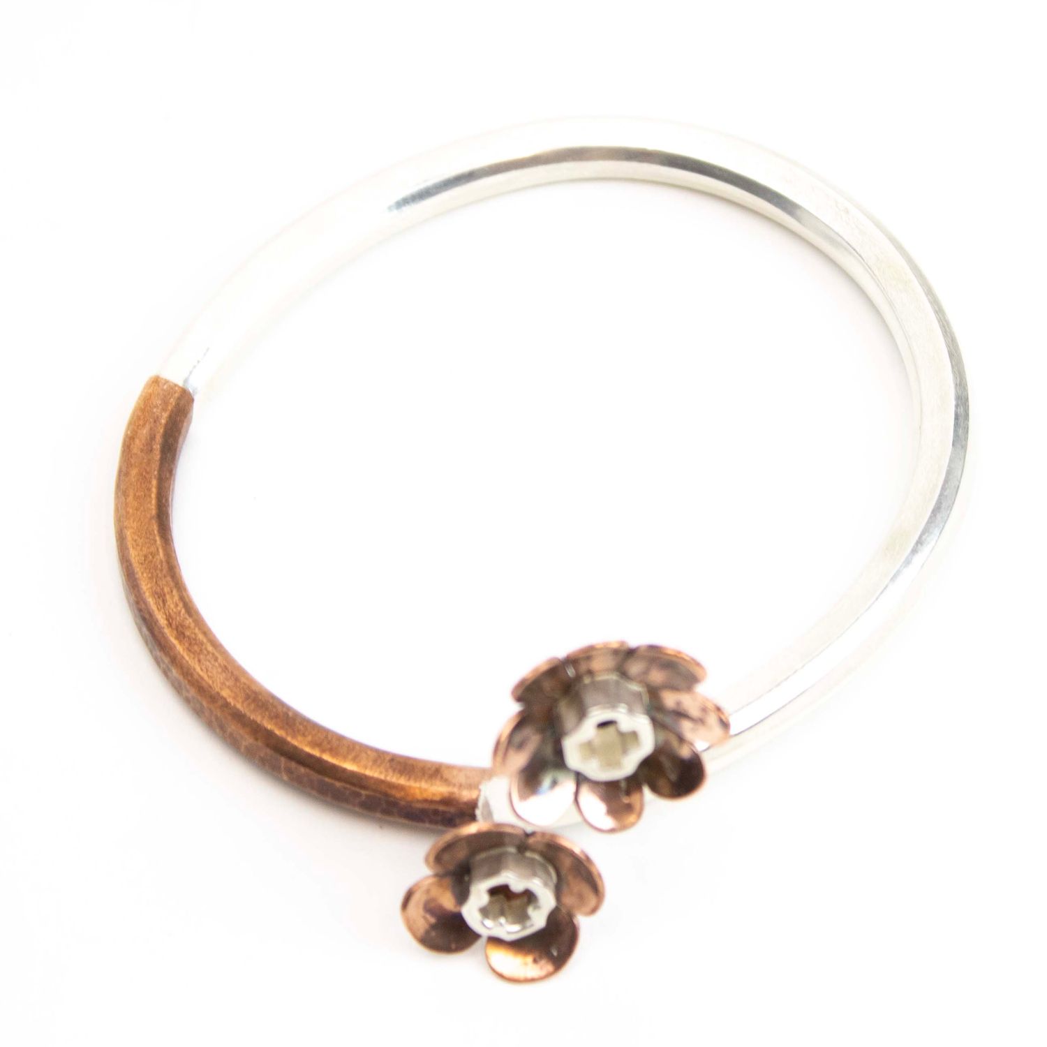 4 and 8 Petal Double Flower, bracelet BRYH702