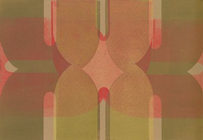 infinite 8s, letterpress print BONE132