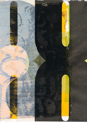infinite, letterpress print BONE136