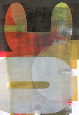 boundless jia, letterpress print BONE135