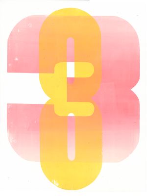 inside the big three, letterpress print BONE123