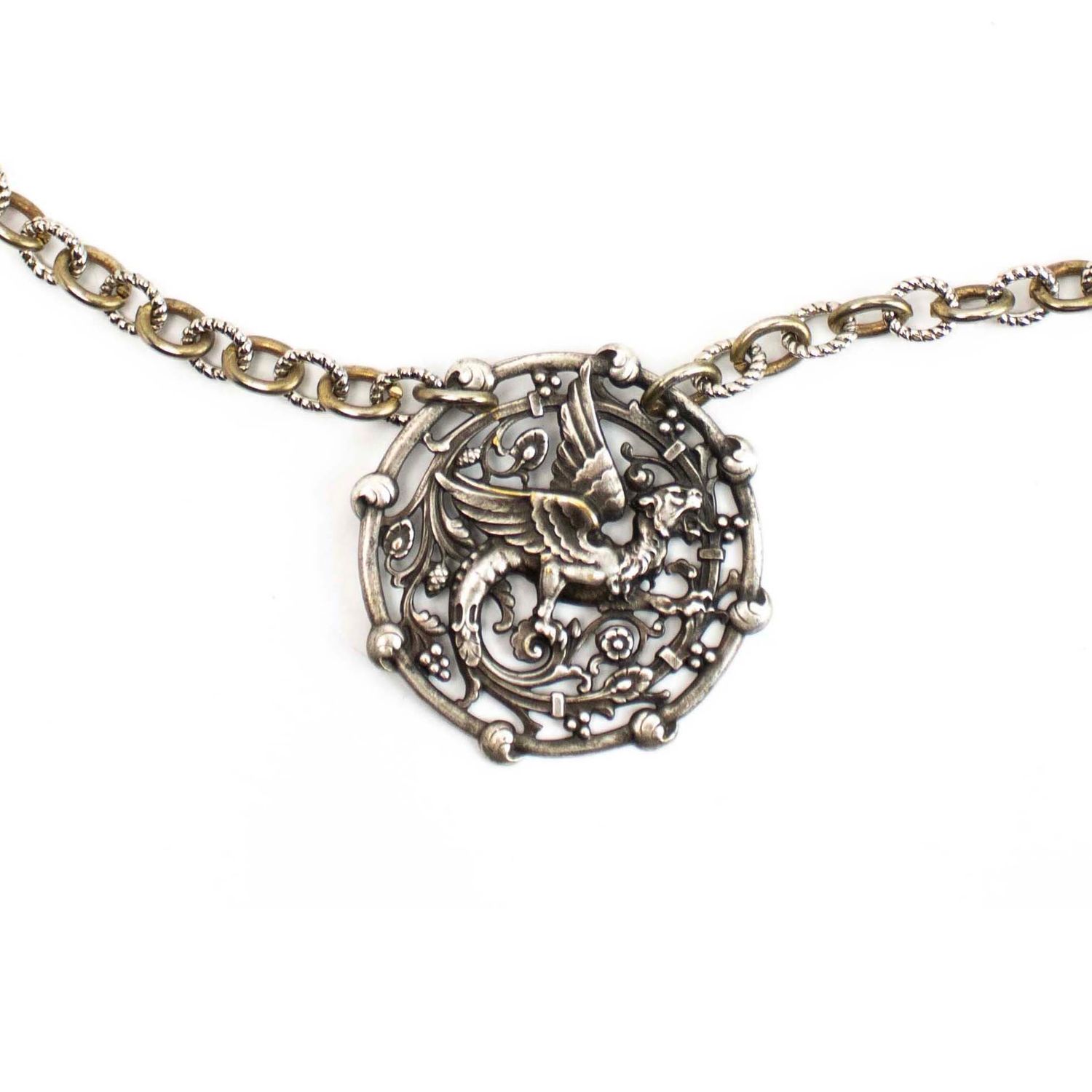 Dragon Medallion, necklace HILM146