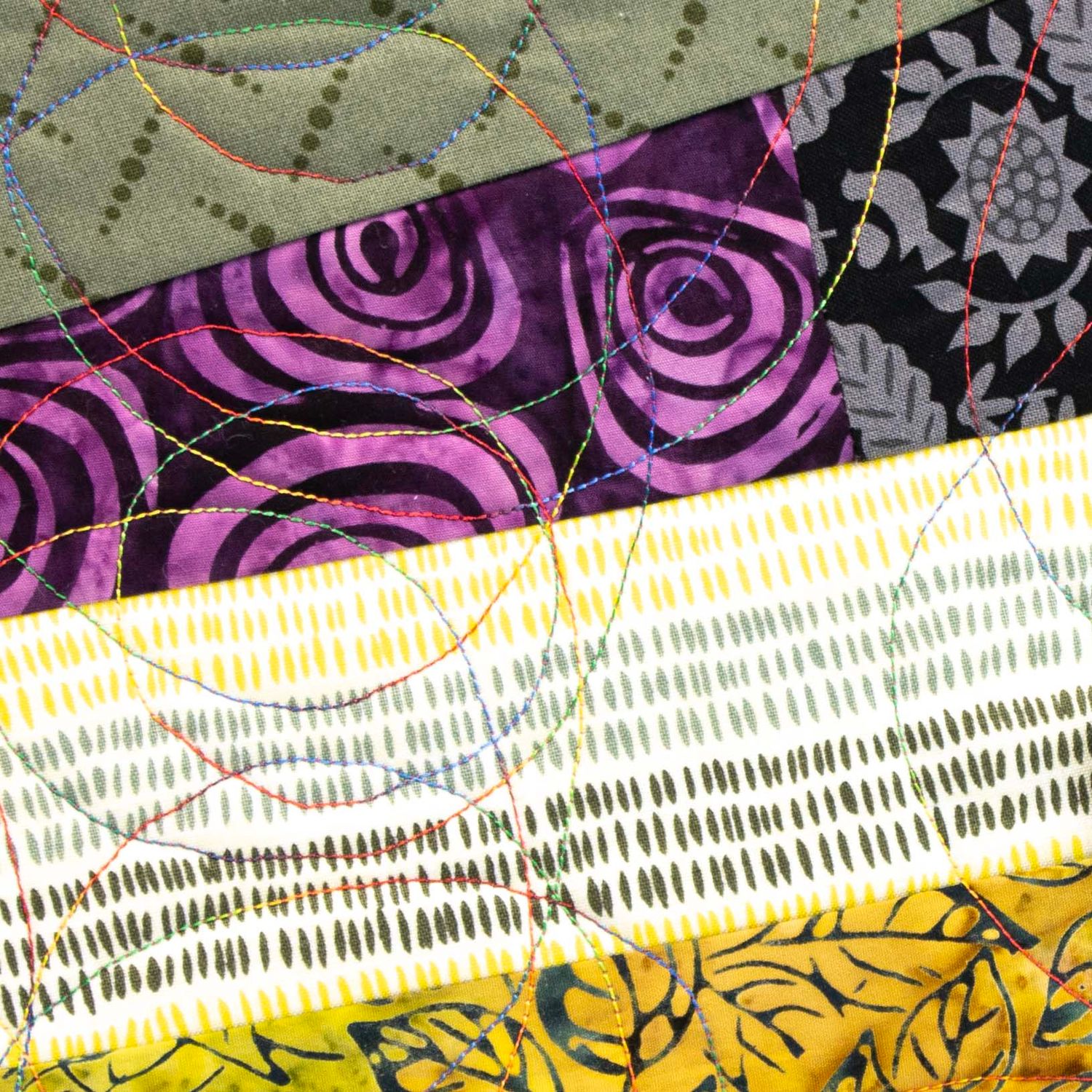 Autumnal Collection, large quilt covered journal HIRC406
