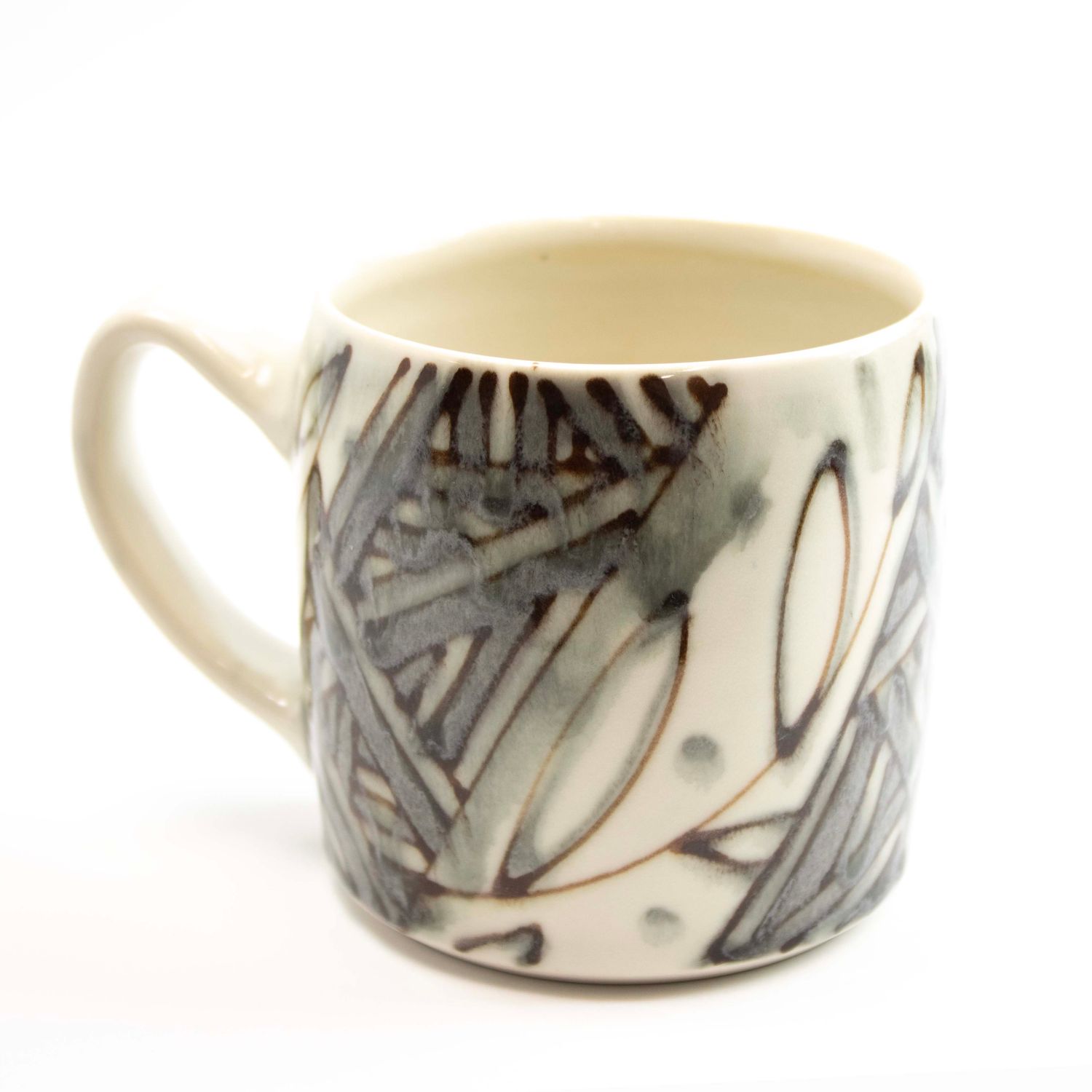 Gray Hatch, large cylinder mug HECL455