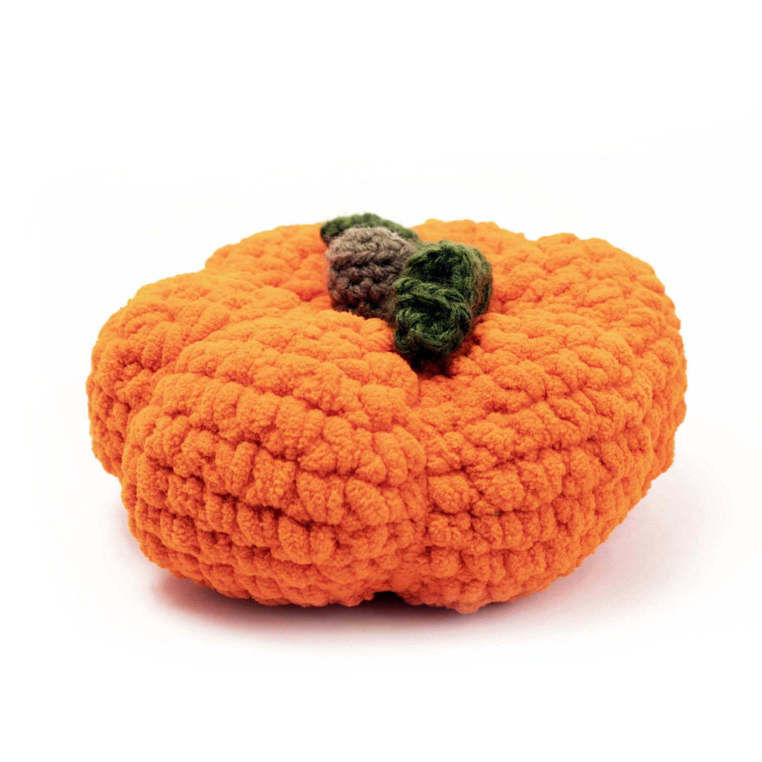 Chunky Orange Pumpkin medium, crochet CURA21