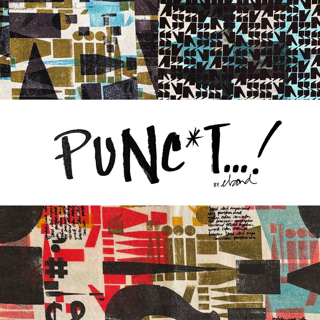 PUNC*T, fat quarter fabric bundle BONE142