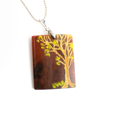 Golden Tree, necklace BARJ189