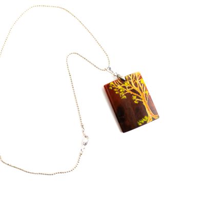 Golden Tree, necklace BARJ189