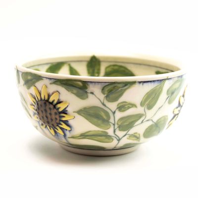 Sunflower Medium Bowl, ceramic SNYB104