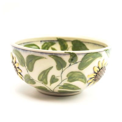 Sunflower Medium Bowl, ceramic SNYB104
