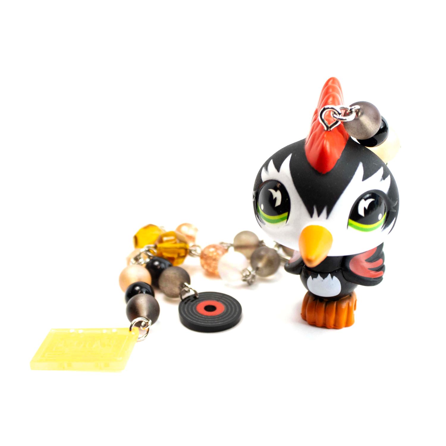 Woodpecker, LPS keychain (411) JOHR24