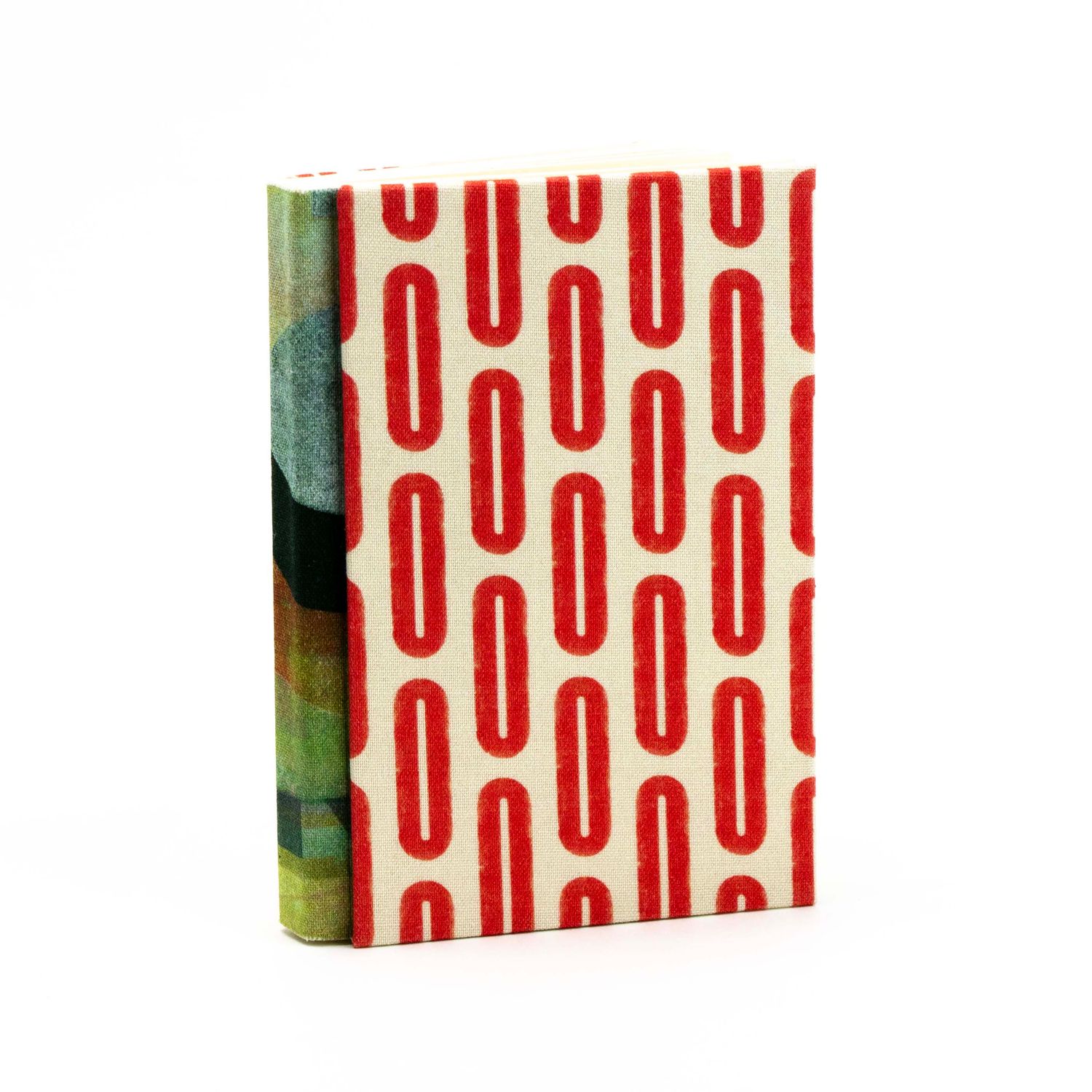 Open, lined journal BONE158