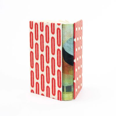 Open, lined journal BONE158