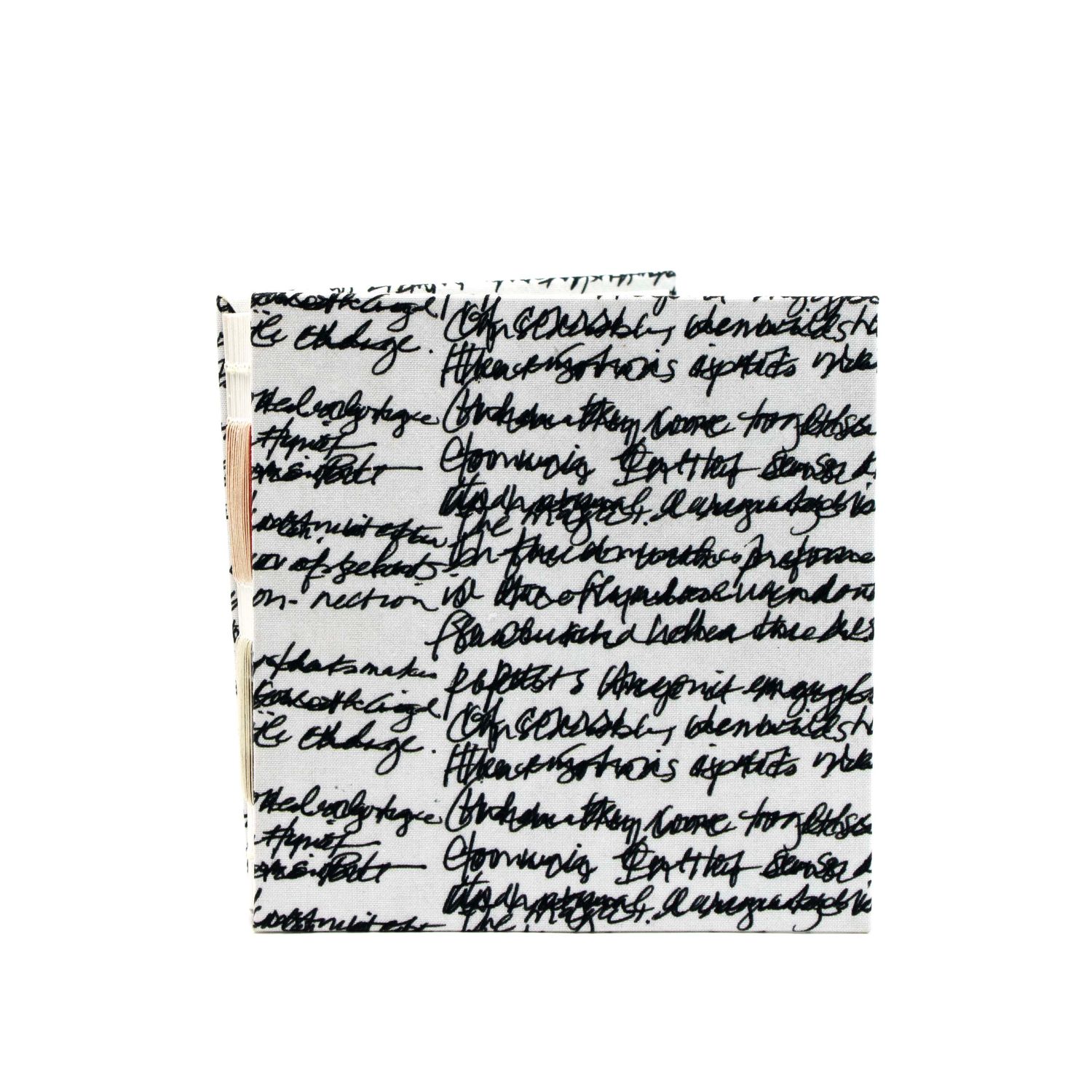 Handwriting, square journal BONE155
