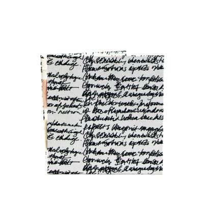 Handwriting, square journal BONE155
