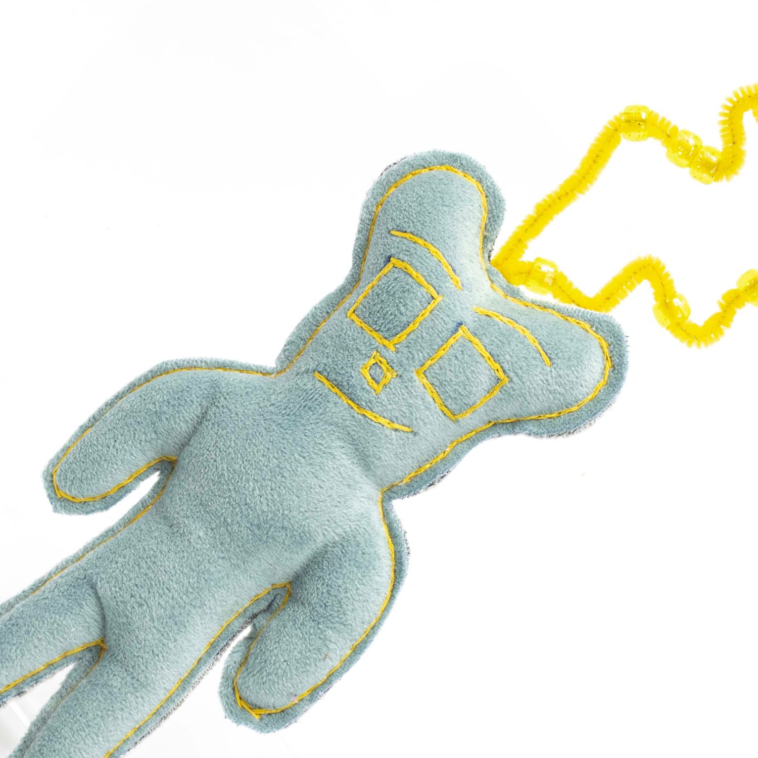 Intergalactic Space Bears: Silver Saffron Bear, small plushie PROM088