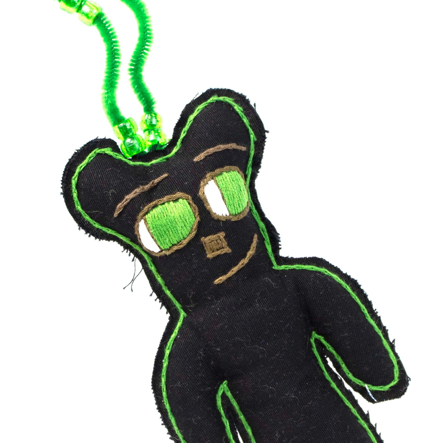 Intergalactic Space Bears: Malachite Noctural Bear, small plushie PROM090