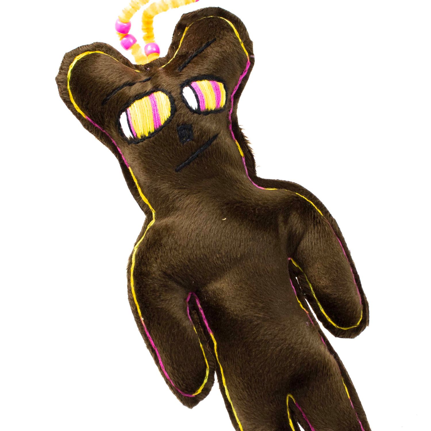 Intergalactic Space Bears: Neon Chestnut Bear, medium plushie PROM096