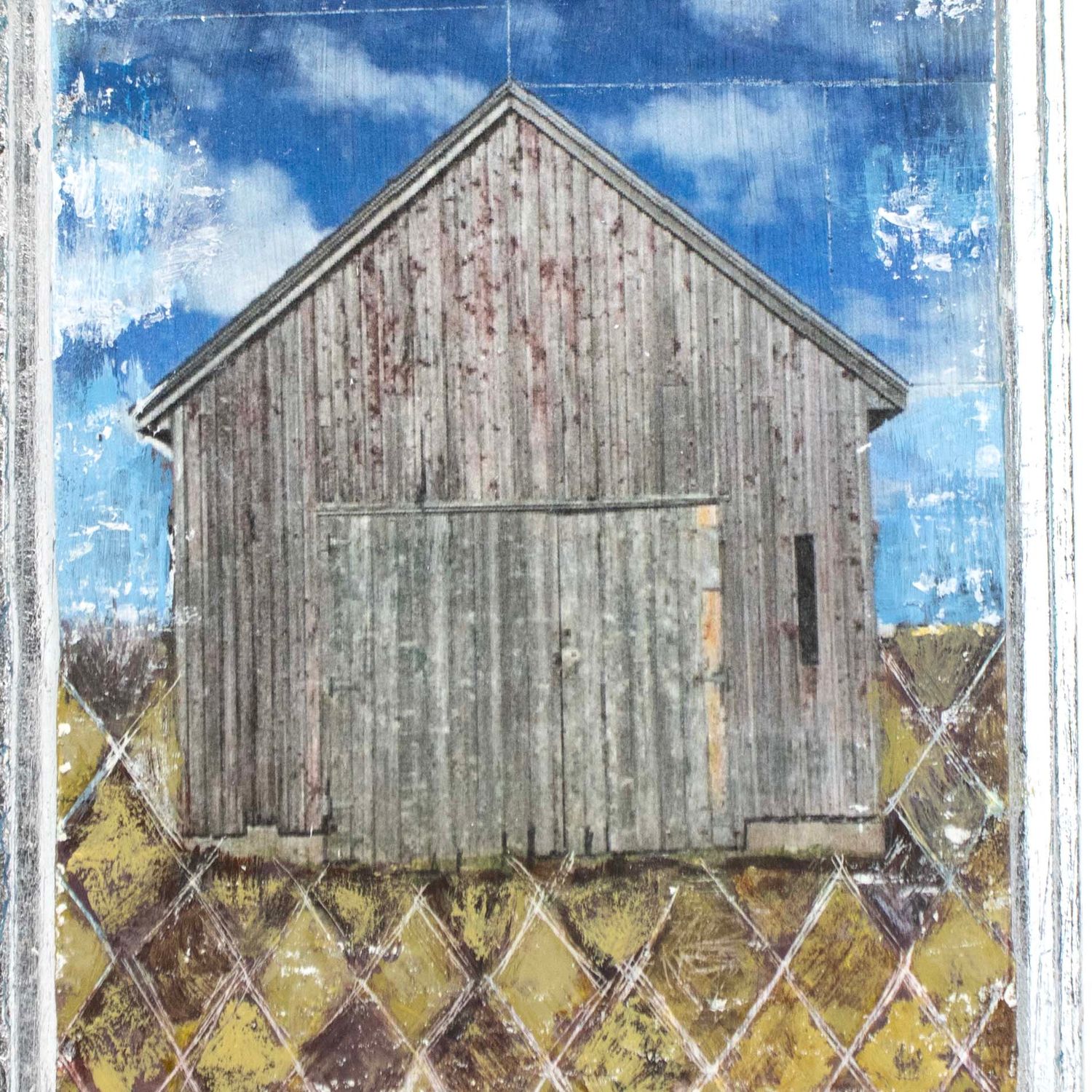 Prince Edward Island, mixed media painting SAND551