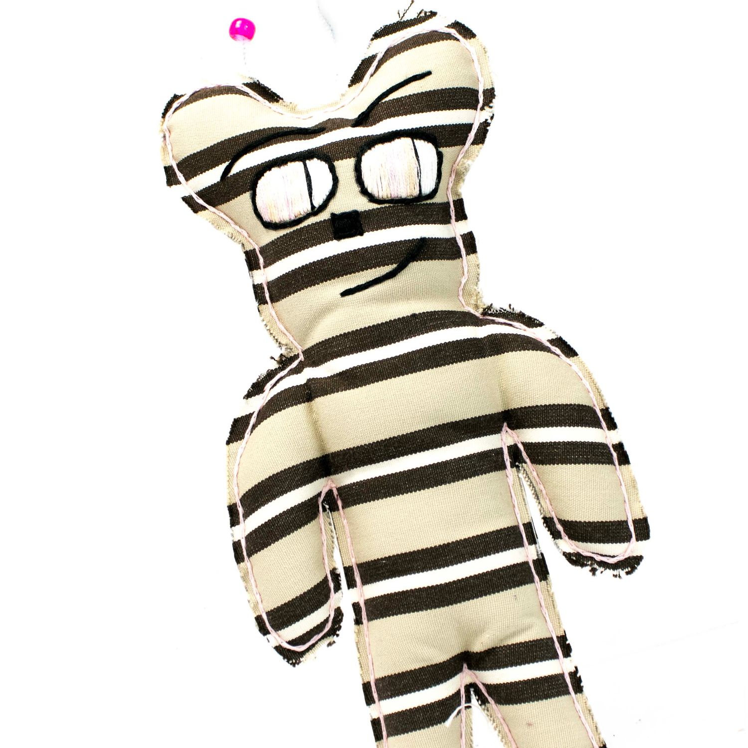 Intergalactic Space Bears: Blush Ribbon Bear, medium plushie PROM093