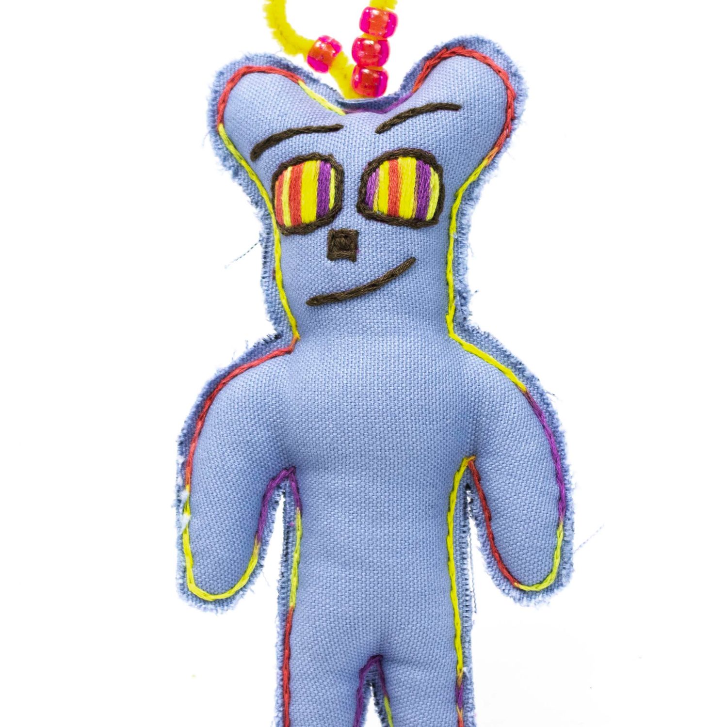 Intergalactic Space Bears: Orangery Spector Bear, small plushie PROM089