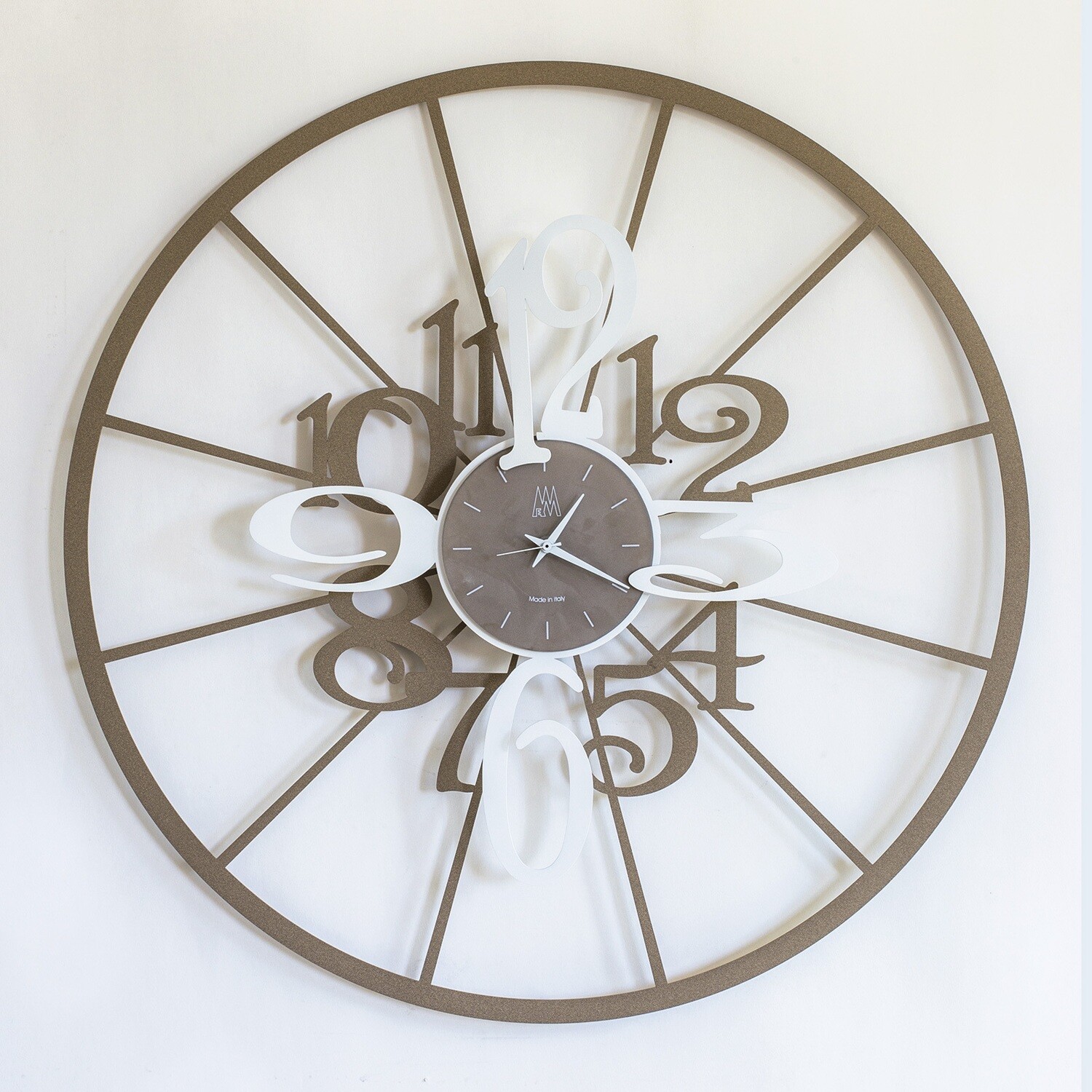 Orologio da Parete in ferro moderno Mod. Kalesy , Marca Arti e Mestieri