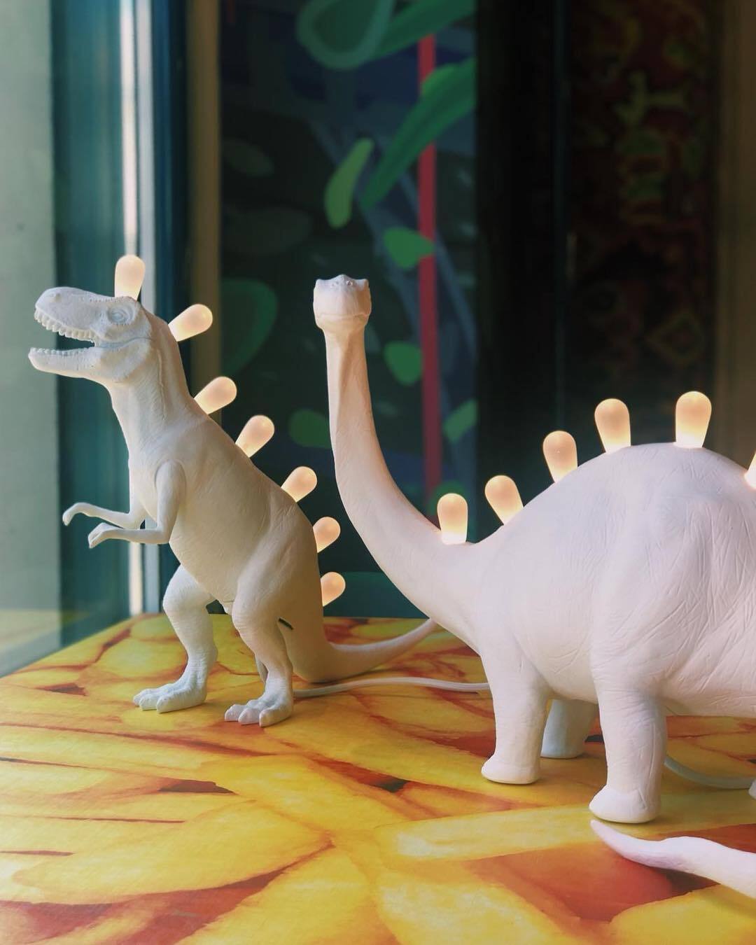 Lampada da Tavolo Jurassic Lamp dinosauro T-Rex Design Seletti