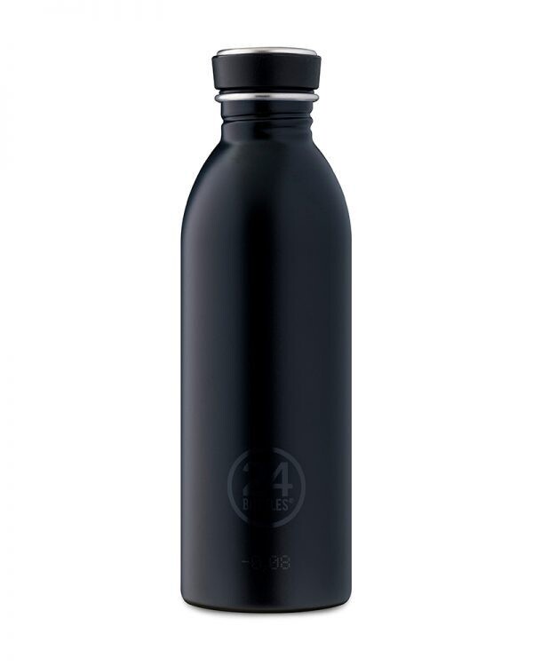 Borraccia Bottiglia Urban Bottle Mod. Tuxedo Black Marca 24Bottles