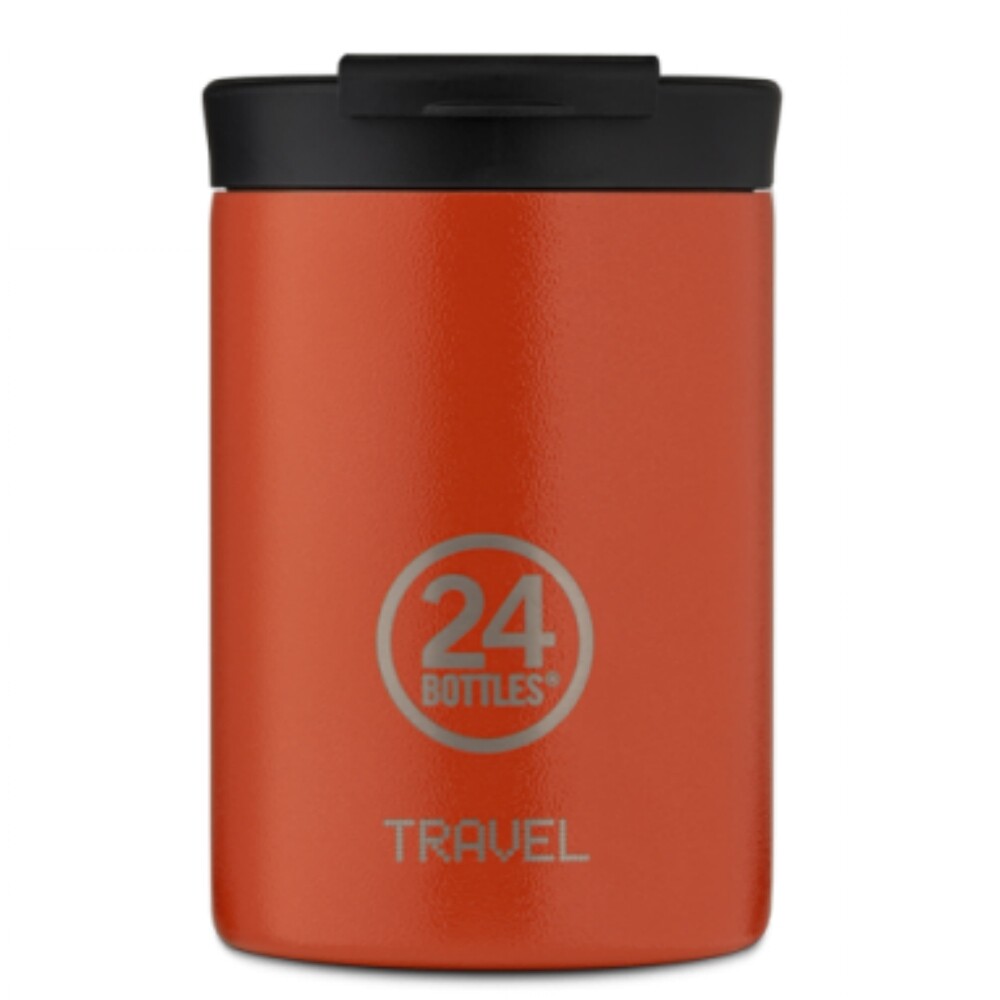 Travel Tumbler 24 Bottles Borraccia Termica da Viaggio Mod. Sunset Orange da 350 Ml