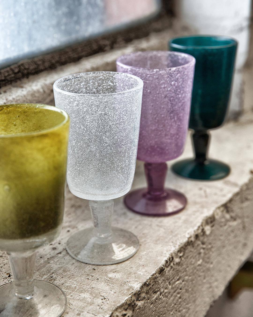 Bicchieri da Vino Colorati Goblet Memento Synth Emporio Zani in Metacrilato