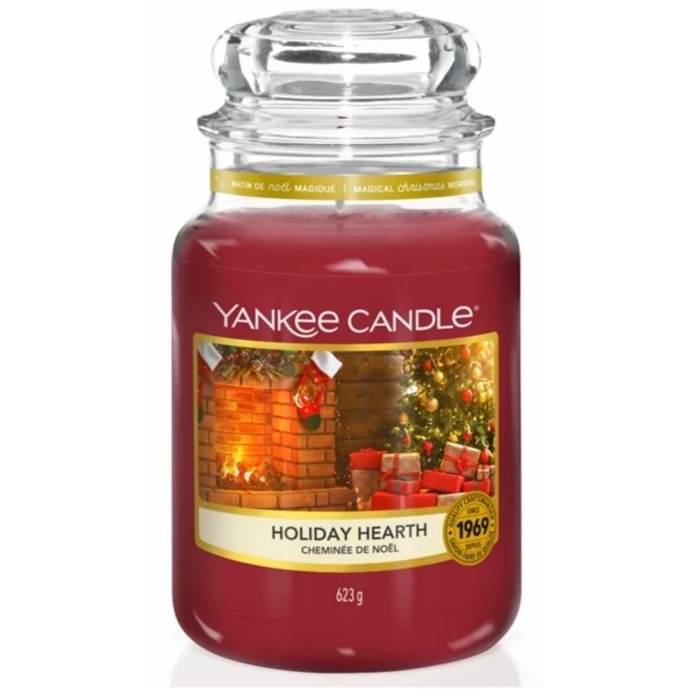 Yankee Candle Candela Profumata Giara Grande Holiday Heart