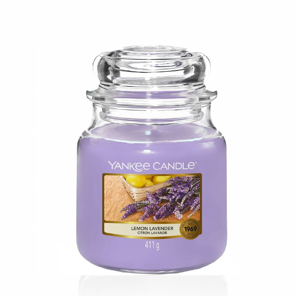 Yankee Candle Fragranza Lemon Lavender Giara Media 411 g