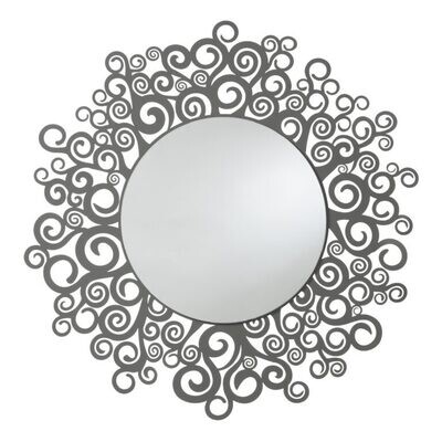 Specchio rotondo da parete Fonte della Vita Design Arti e Mestieri